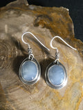 Sapphire and Sterling earrings