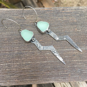 Sea Glass Earrings