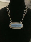 Blue Opal Statement Necklace